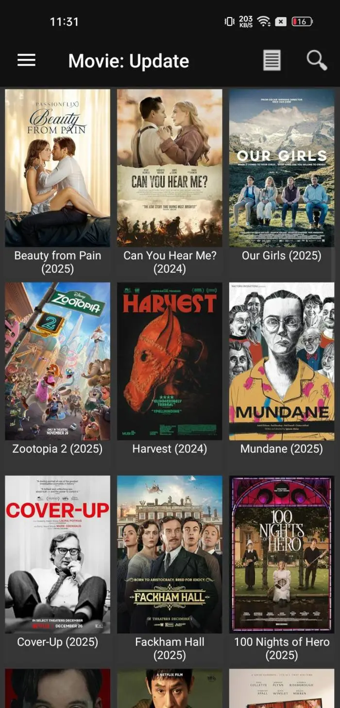 Screenshot Movie HD APK 2